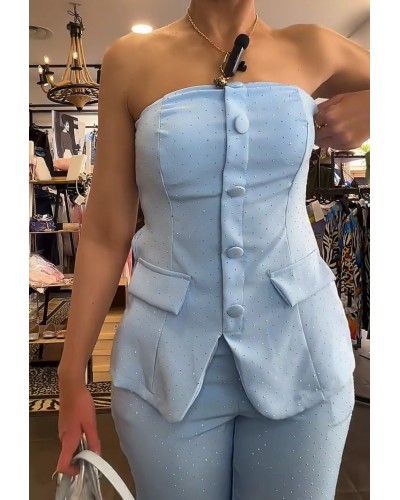 CONJUNTO CHALECO BRILLO