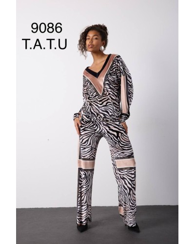 Conjunto TATU FASHION terciopelo 9086