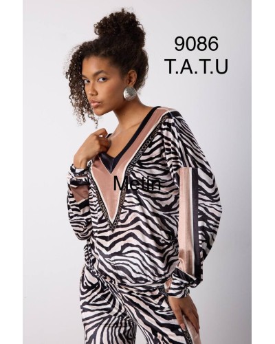 Conjunto TATU FASHION terciopelo 9086