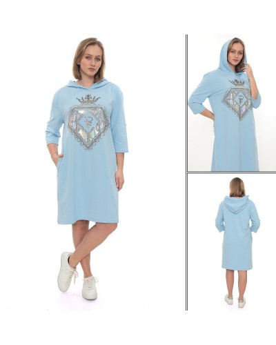 Vestido paparazzi azul