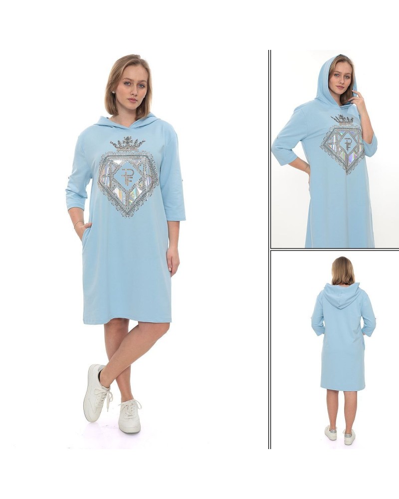 Vestido paparazzi azul